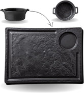 Wilmax Servierset Porzellanplatteset / SlateStone WL-661148/A-WL-661147/A2